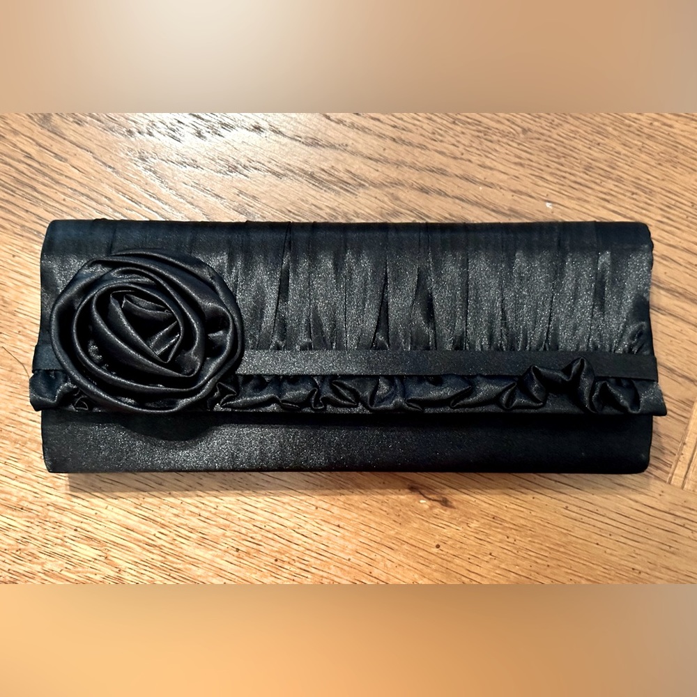 Call it Spring Black Elegant Clutch